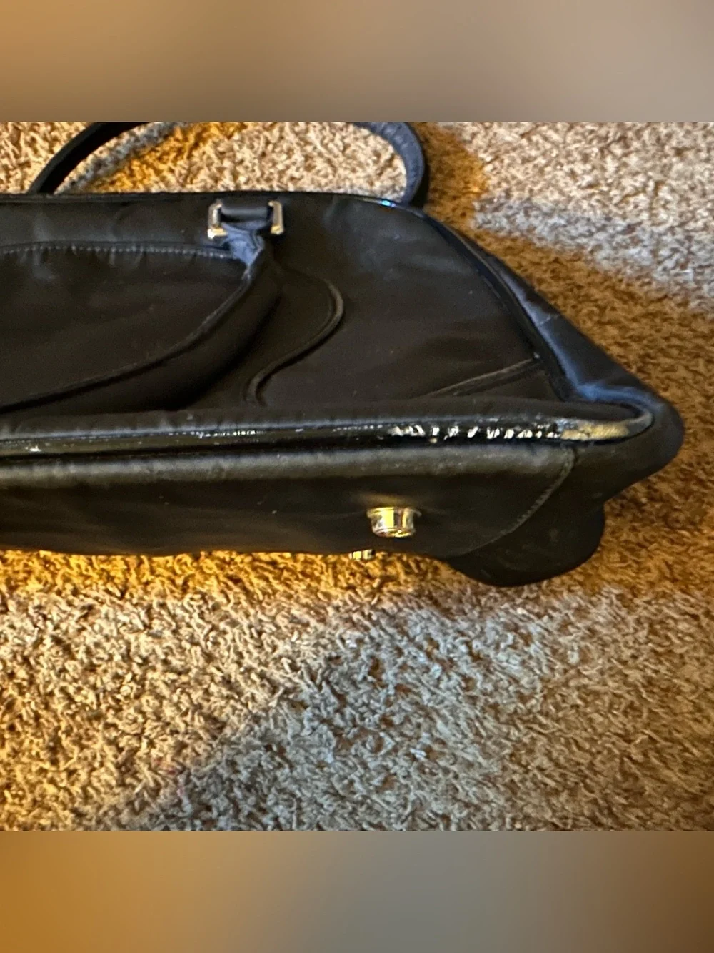 Lululemon black gym bag/ laptop bag see pictures for detail.